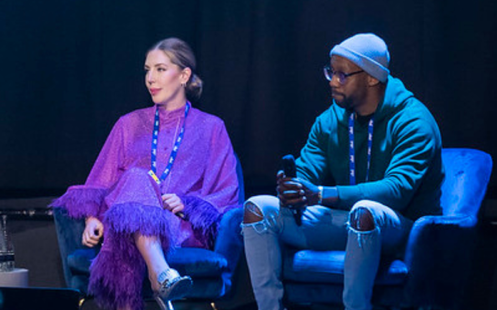 Katherine Ryan at Podcast Upfronts 2022